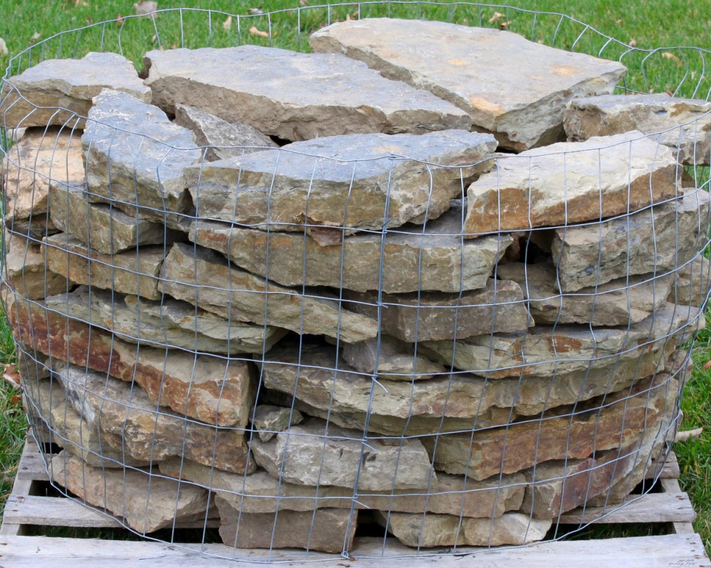 Ozark Weathered Retaining Wall | Green Stone Company | Noblesville, Indiana