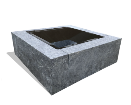 polycor-XL-square-fire-pit-kit-indiana-limestone-green-stone-supplier-fire-pit-granite